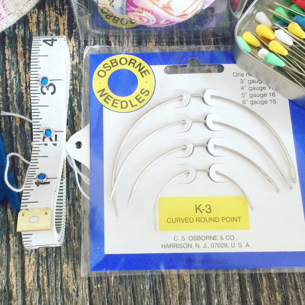 Curved Sewing Needle Etsy