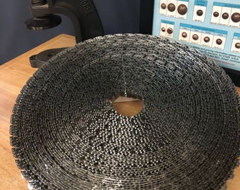 Curved Metal Upholstery Tacking Strip 100 ft roll