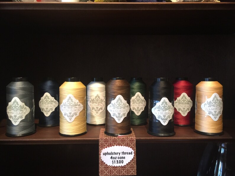 Red Upholstery Thread Heavy Duty Sewing Thread Sewing Supplies Nylon Thread for Sewing Leather