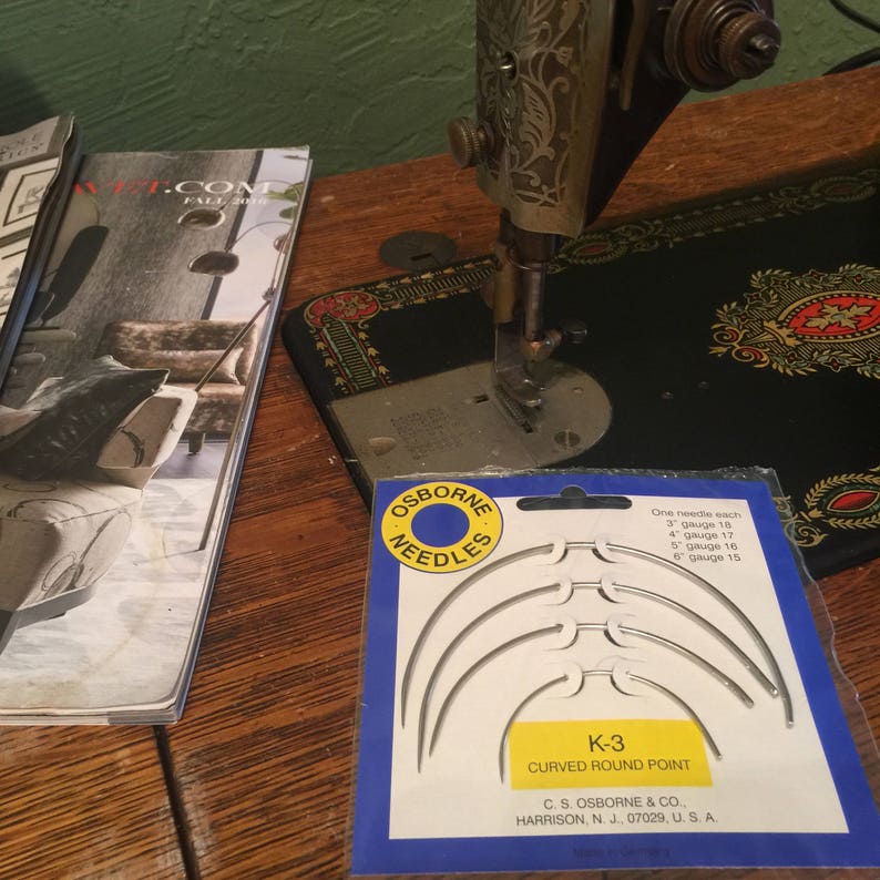 Curved Needle Set for Heavy Duty Hand Sewing Tasks Etsy