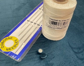 Button Tufting Kit for pulling buttons on cushions or pillows