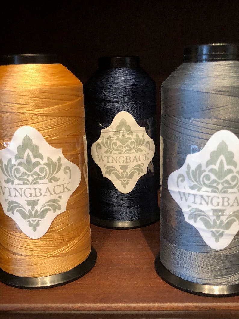 Red Upholstery Thread Heavy Duty Sewing Thread Sewing Supplies Nylon Thread for Sewing Leather