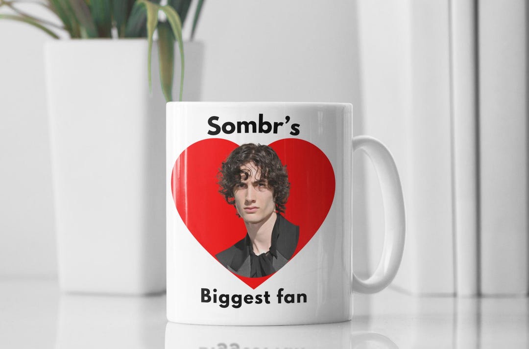 Sombr Fans Sombr Biggest Fan Mug | Indie Pop Music Lover Gift | Alternative Artist ...