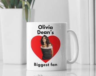 Olivia Dean Biggest Fan Mug | Soul Music Lover Gift | Singer Fan Coffee Cup | R&B Artist Mug | Music Lover Gift | Famous Singer Mug |