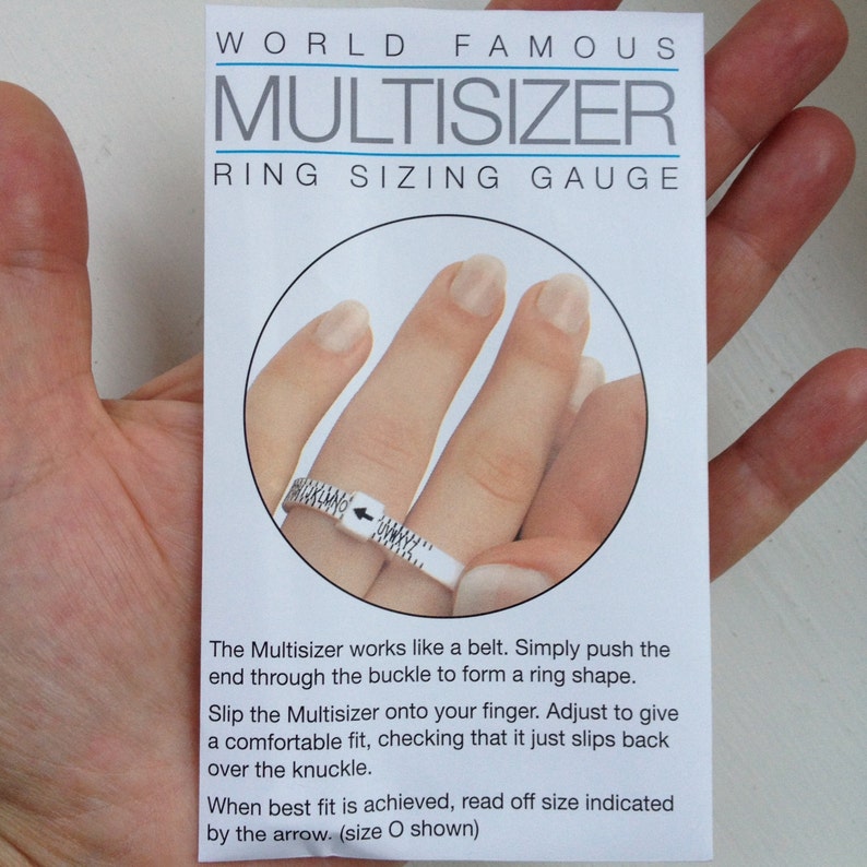 Ring Sizer Tool Ring Gauge Ring Sizer Ring Measure Etsy UK