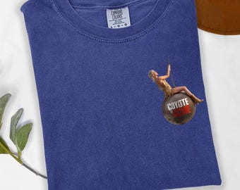 Coyote Acme Tee: Wrecking Ball Funny Cyrus T-Shirt