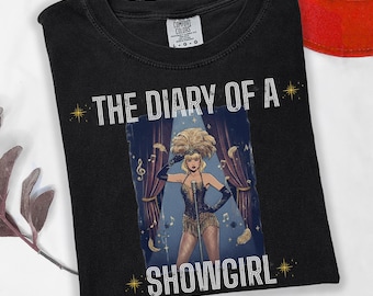 The Diary Of A Showgirl Tshirt, Retro Tee