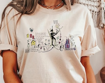 Cap'n Clark's Mural on the Wall T-Shirt: Backrooms Fan Tee