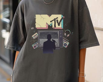 Retro MTV Logo T-Shirt: 80s Music Television Tee