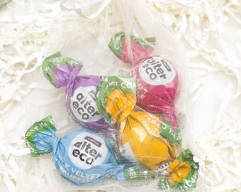 Alter Eco Organic Fair Trade Dark Chocolate Truffles (4-pack in gift bag), Non-GMO, Gluten Free - Build A Gift Box Item