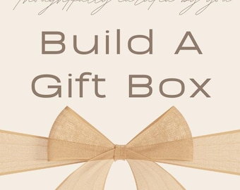 Build A Gift Box - Clean, Organic, All Natural, or Allergen Friendly