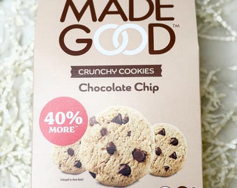 Made Good Chocolate Chip Crunchy Cookies - Allergen Friendly, Gluten Free, Top 9 Allergen Free - Build A Gift Box Item