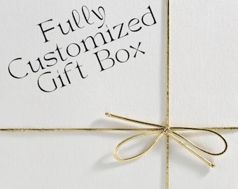 Fully Customized Gift Box - For Any Occassion or Theme