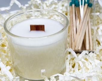 Non-Toxic Beeswax Candle - Lemongrass Eucalyptus Scent - Certified MADE SAFE® - Build A Gift Box Item