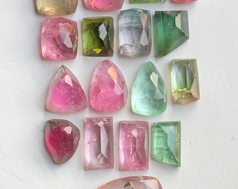 mix Farben Turmalin Rosenschnitten