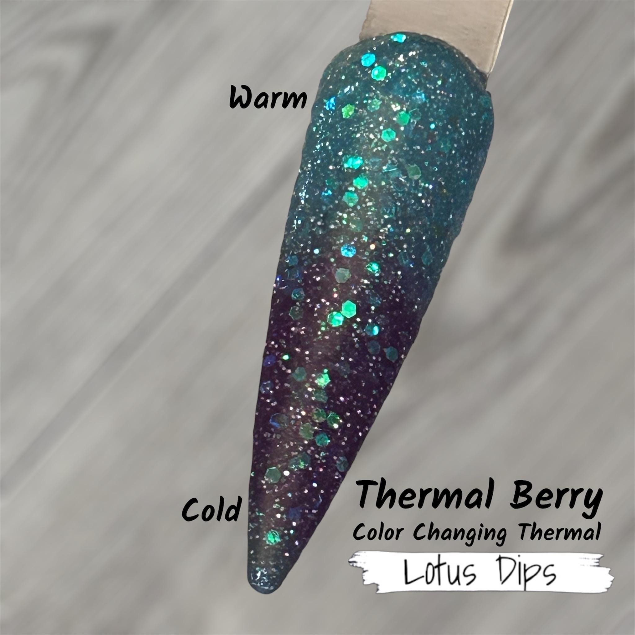 Trempette thermique pour ongles aux baies thermiques