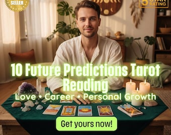 10 Future Predictions Tarot Reading| Love, Career, Personal Growth Spiritual Guidance and Intuitive Insight