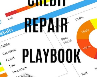 DIY Credit Repair Guide | Step-by-Step Credit Score Boost | Financial Freedom Workbook