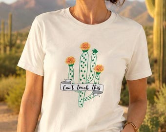 Saguaro Cactus T-Shirt | Arizona Cactus Floral Tee