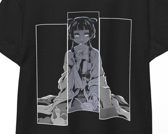 Camiseta Maomao, camiseta de anime The Apothecary Diaries, linda camiseta con estampado de Maomao, regalo, camiseta gráfica de anime para fanáticos, mercancía de Apothecary Diaries, cosplay de Maomao