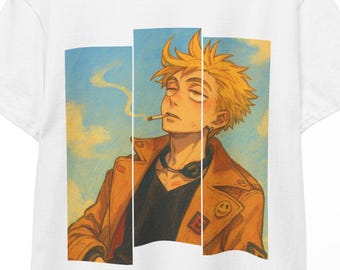 gachiakuta, rudo, rudo shirt, Gachiakuta Shirt, Gachiakuta Charm,gachiakuta merch,anime stickers,Graphic Anime Tee, Gachiakuta TShirt