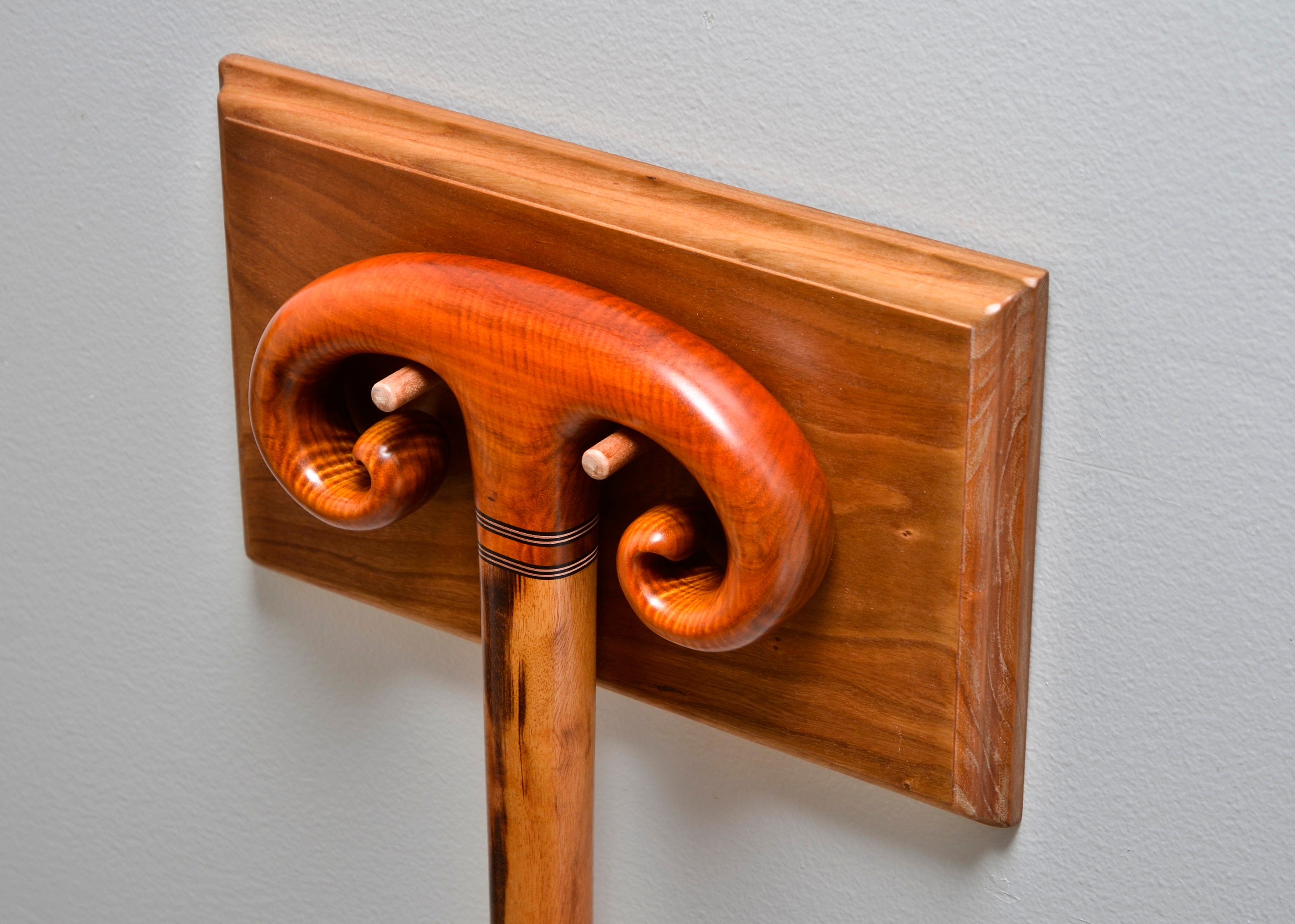 Cane Hall Hanger for Walking Cane Display Etsy