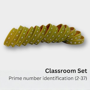 Prime Number MathBands | Classroom Learning Set, Number Patterns