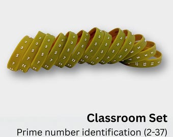 Prime Number MathBands | Classroom Learning Set, Number Patterns
