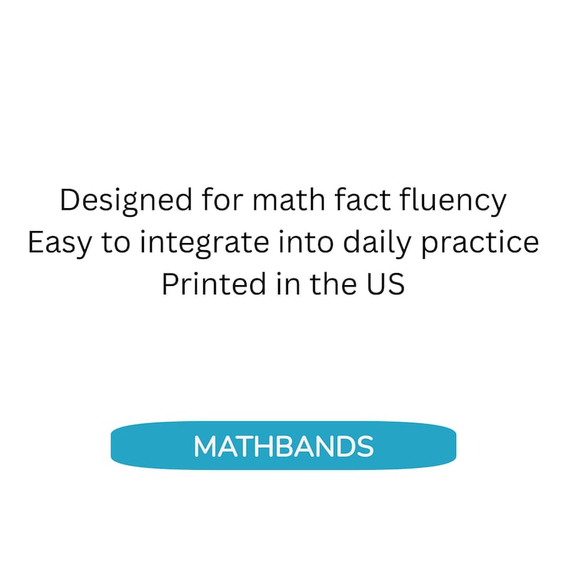 Mathbands Skip Counting Set (2–12) | Multiplication Practice | Math ...