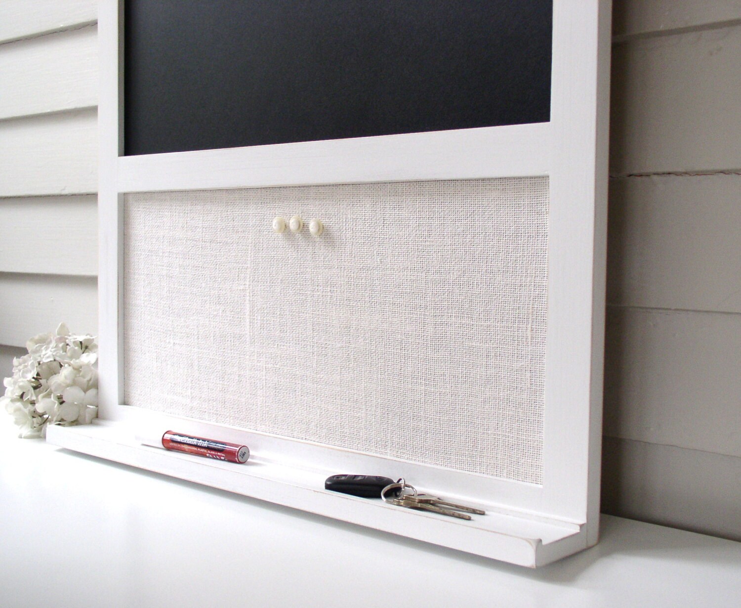 Chalkboard Board Message Center 26.5 x 38.5 Etsy