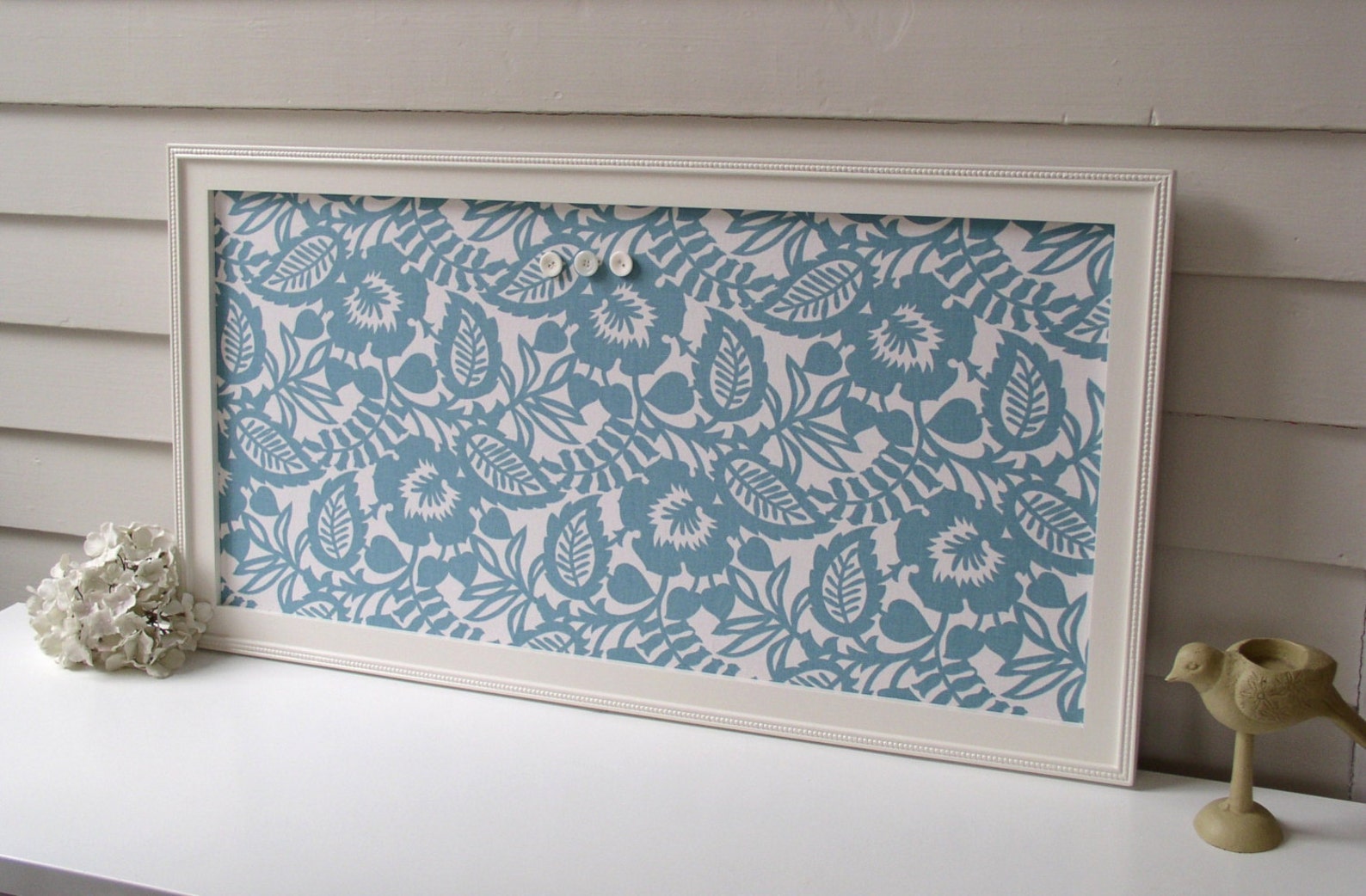 Bulletin Board Message Center Organizer 17.5 X Etsy