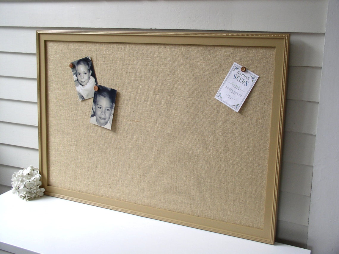 Sisal Inspired MAGNETIC BULLETIN BOARD 26 5 x Etsy