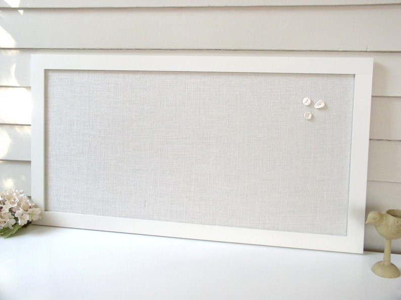Modern Bulletin Board Message Center Organizer Etsy