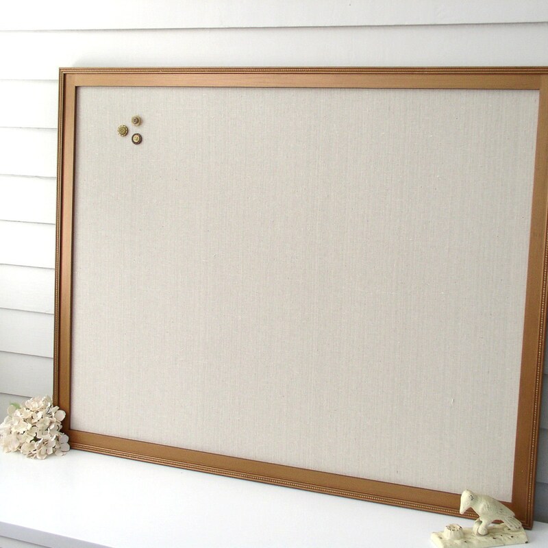 Gold Cork Board Etsy