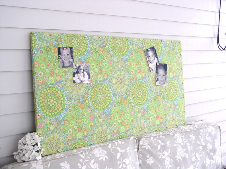 Huge Xlarge Fabric Memo Board 24 X 44 Etsy