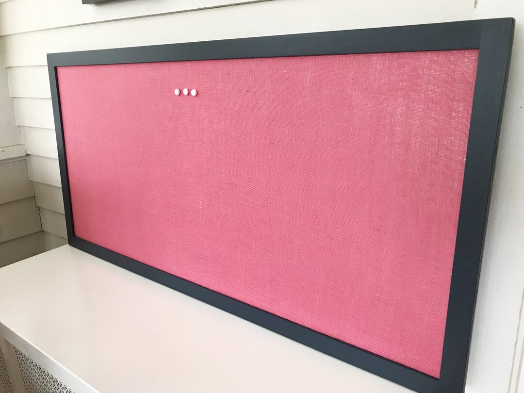 Extra Large Bulletin Board Long Narrow Memo Board Etsy