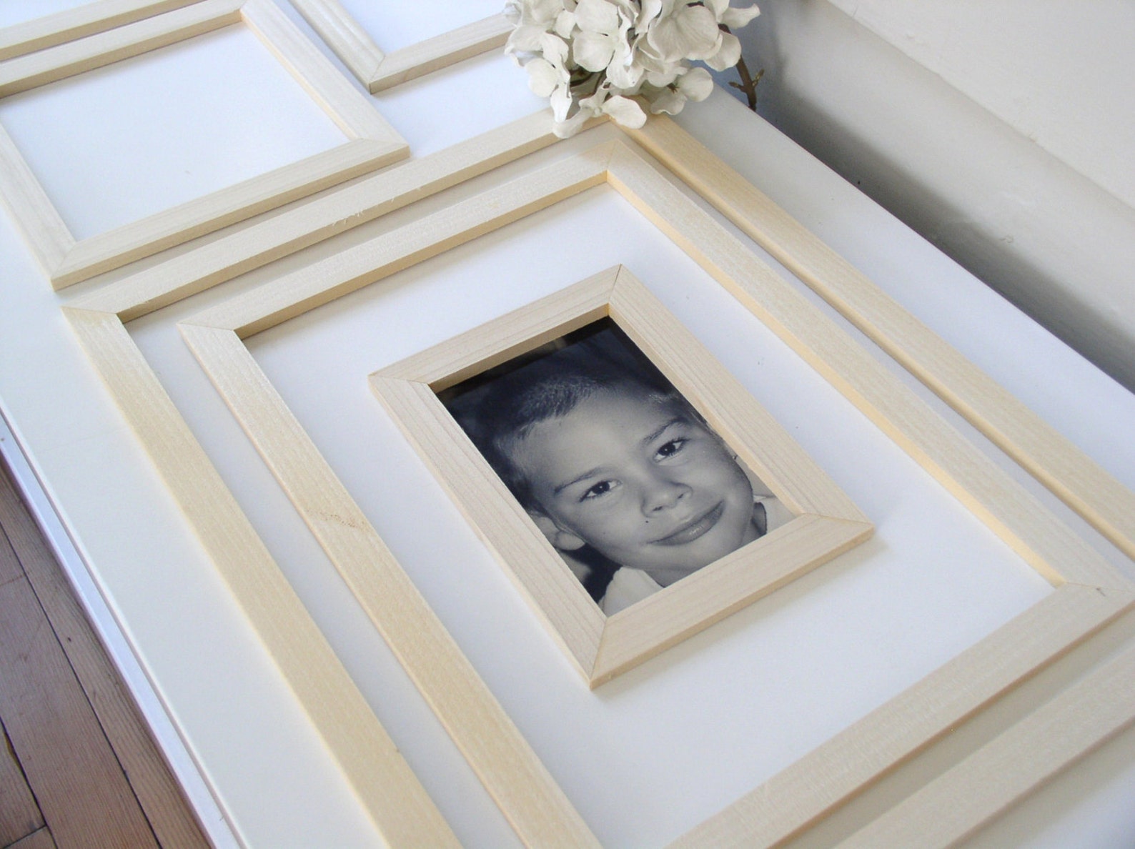 Wood Picture Frame YOU CHOOSE SIZE Solid Wood Etsy