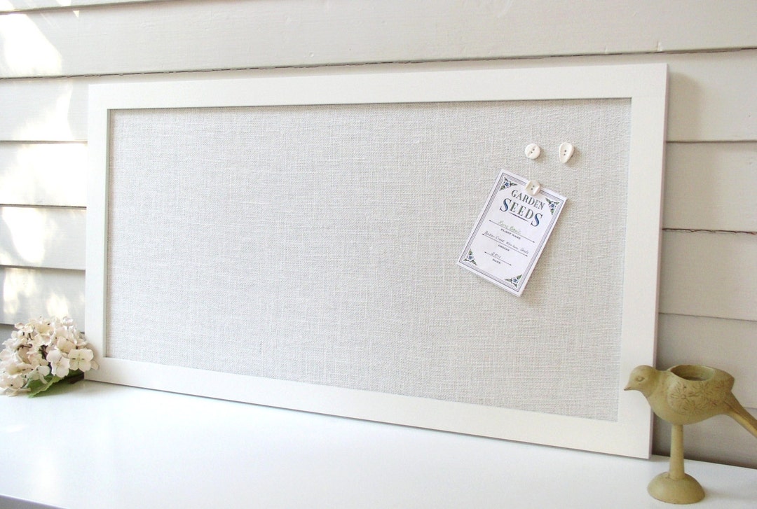 Modern Bulletin Board Message Center Organizer Etsy