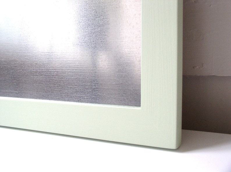 Framed Bulletin Board Dry Erase Galvanized Steel Etsy