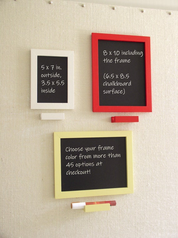 15 Pack Wood Mini Chalkboard Signs (Water-Based Chalk and Replacement  Stickers Are Included) Small Rectangle Chalkboards Blackboard for Weddings