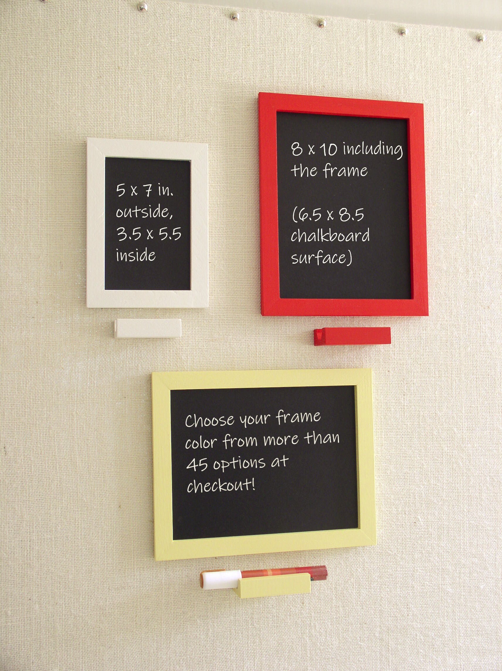 Mini Chalkboard to Do List Eco-friendly Magnetic Blackboard - Etsy