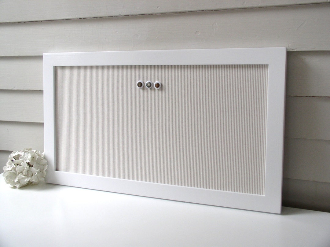 Modern Bulletin Board Message Center Organizer Etsy