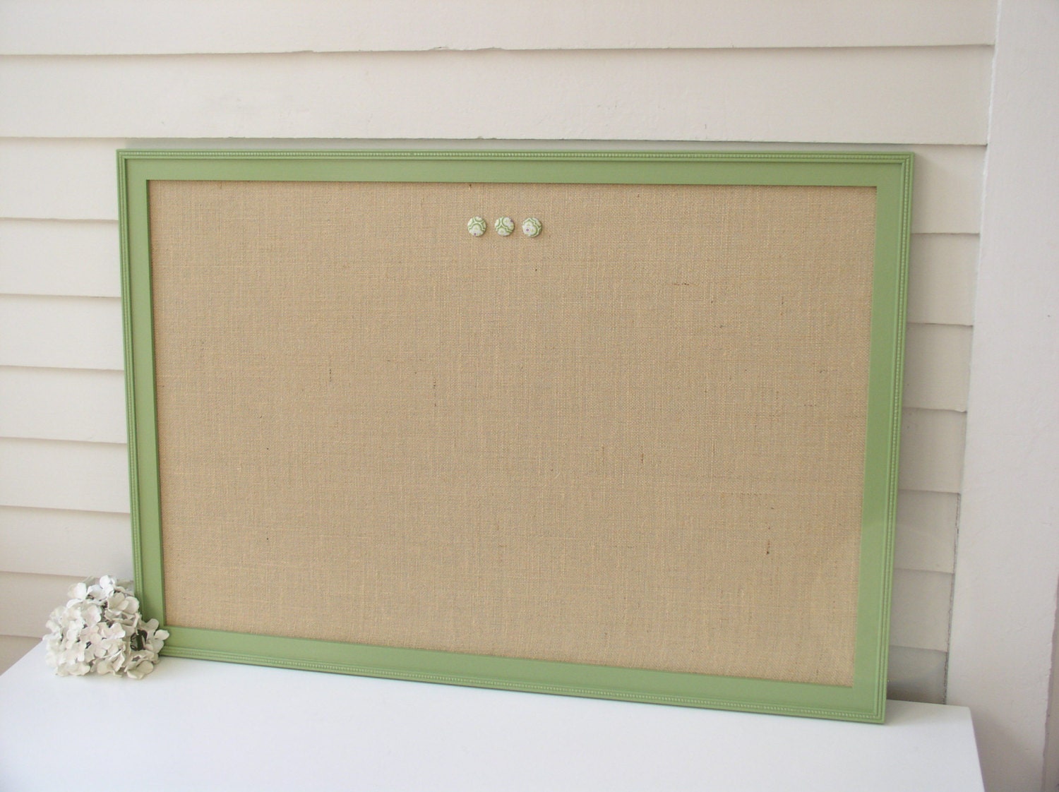 BULLETIN BOARD Large Decorative Framed Memo Etsy