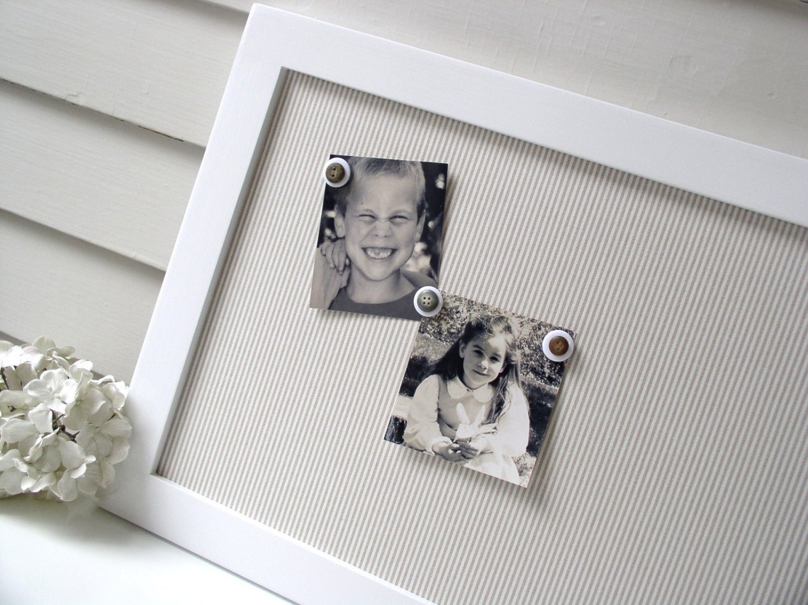 Modern Bulletin Board Message Center Organizer Etsy