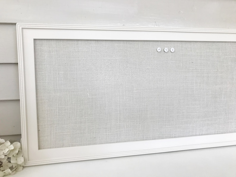 Kitchen Board Long Narrow Bulletin Board 14 Etsy