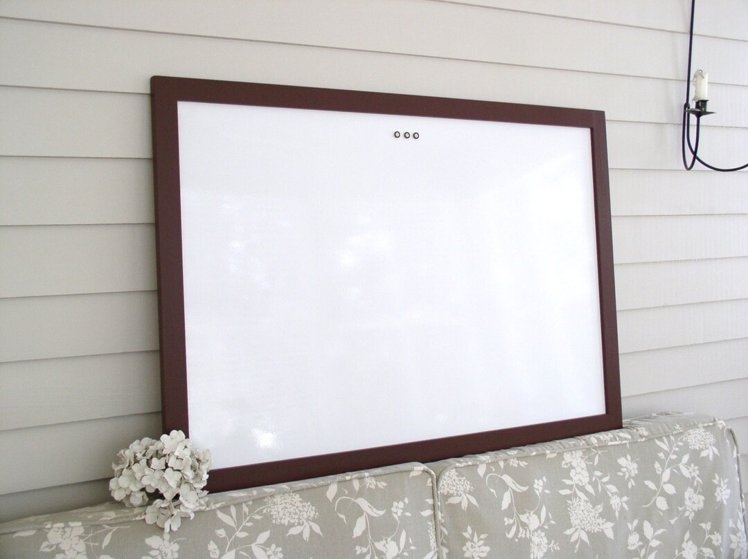 DRY ERASE Whiteboard Extra Large Board Solid Wood Etsy