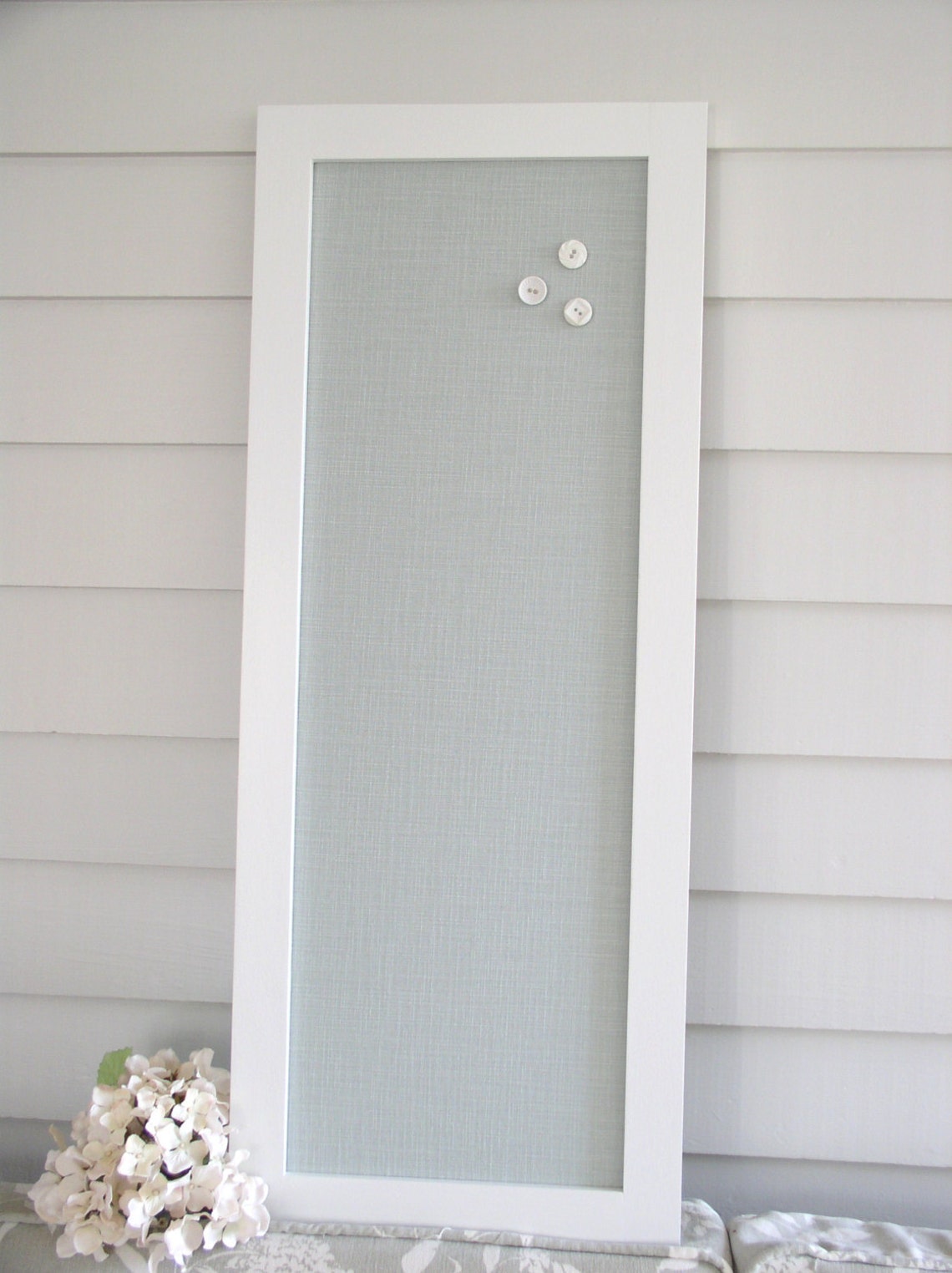 Long Narrow Board Kitchen Bulletin Board Etsy