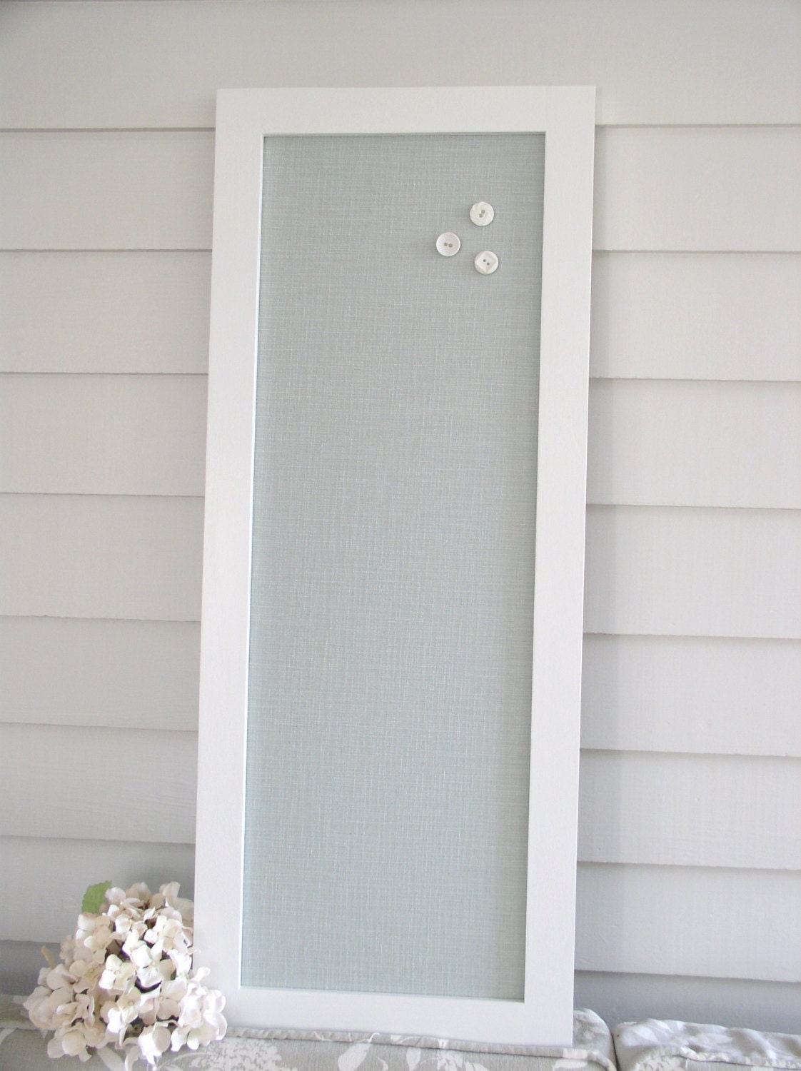 Long Narrow Board Kitchen Bulletin Board Etsy