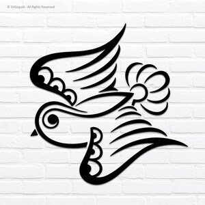 Turtle Dove SVG Design: Clipart Cut File (Digital Download)