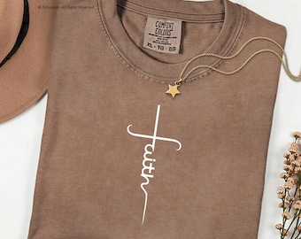 Faith Cross SVG Design: Cross Clipart Cut File (Digital Download)